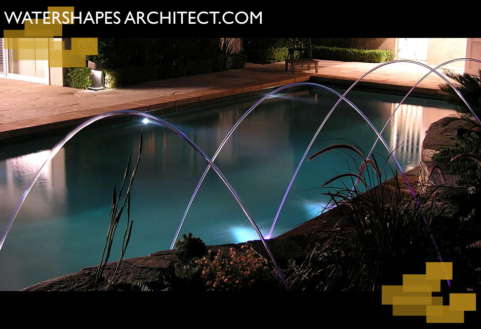 Watershapes Architect, Custom Swimming Pool by International Pool Designer